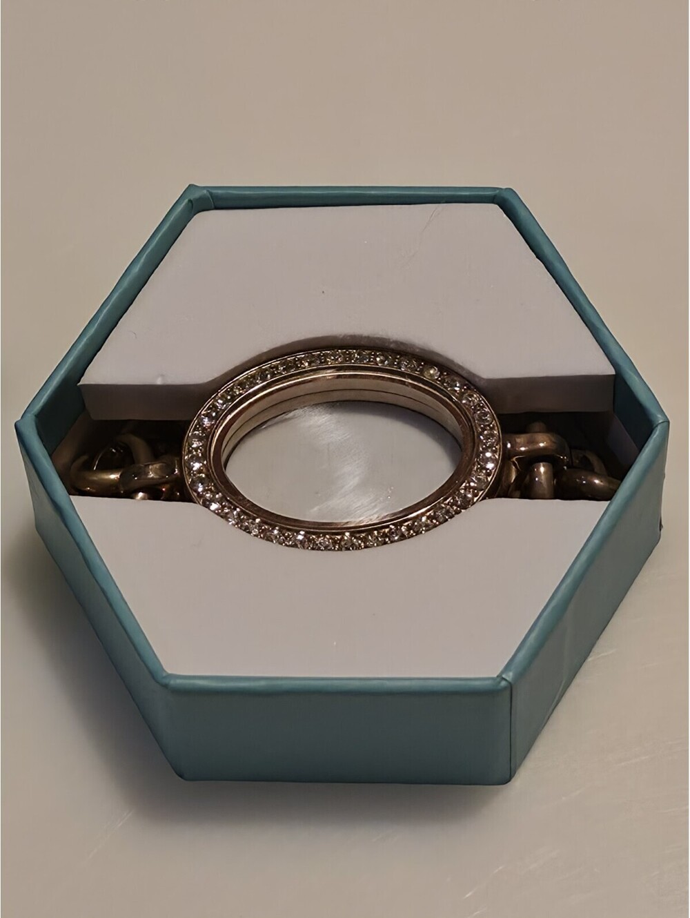 Authentic Origami Owl Classic Rosegold Living Locket Bracelet NEW